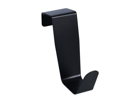 Wieszak TRENDY 1-hak 2 szt. czarny