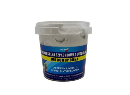 Szpachlówka budowlana wodoodporna 0,25 kg
