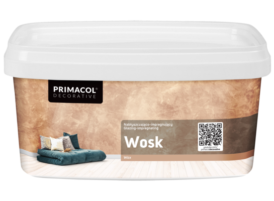 Wosk nabłyszczająco-impregnujący do tynków dekoracyjnych 0,8 kg