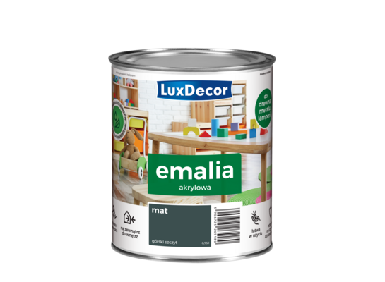 Emalia LuxDecor Górski szczyt 0,75 l akrylowa MAT