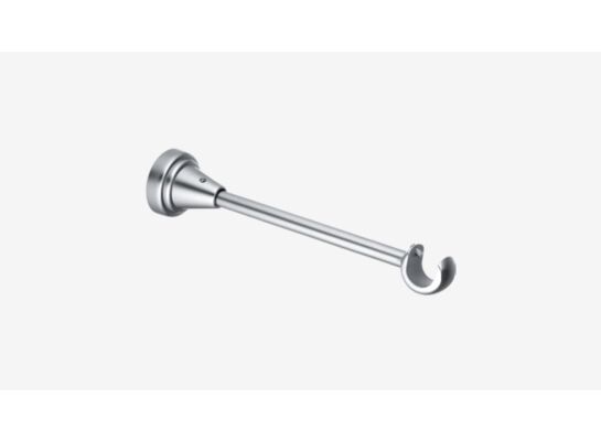 Wspornik pojedynczy 19 mm chrom-mat otwarty