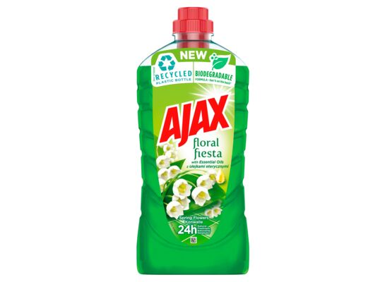 AJAX FLORAL FIESTA Płyn uniwersalny zielony KONWALIA, 1 L