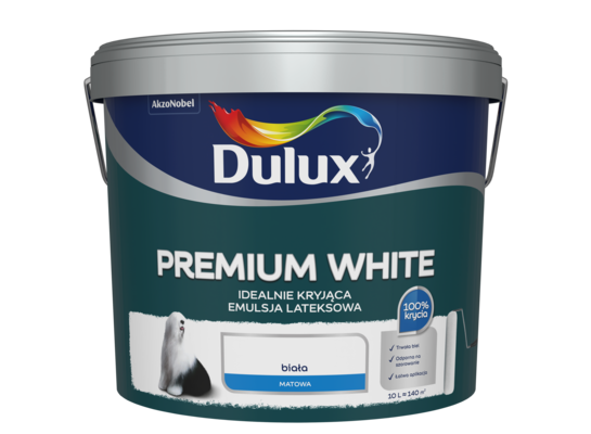 Farba lateksowa Premium White 10 l