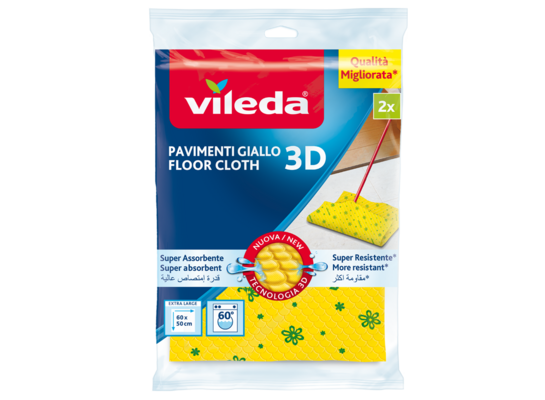 Ścierka do podłogi z mikrofibry 3d Vileda