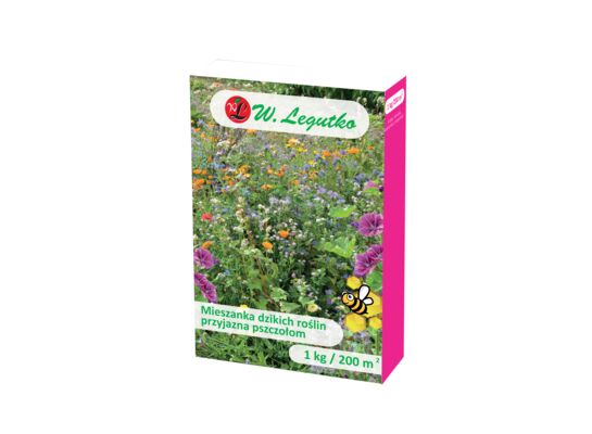 Mieszanka dzikich roślin przyjazna pszczołom 1 kg 10-140 cm