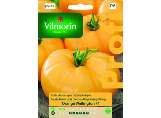 Pomidor szklarniowy wysoki pomarańczowy Orange Wellington F1 0,1 g Vilmorin Garden