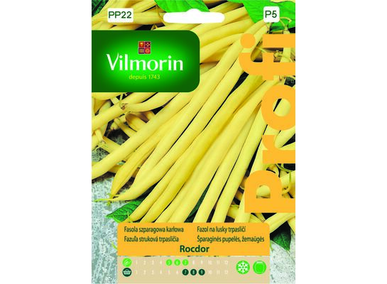 Fasola szparagowa żółta karłowa Rocdor 30 g Vilmorin Garden