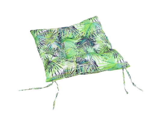 Poduszka na krzesło 40 x 40 cm liście