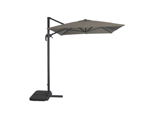 Parasol boczny 200 x 300 cm szary