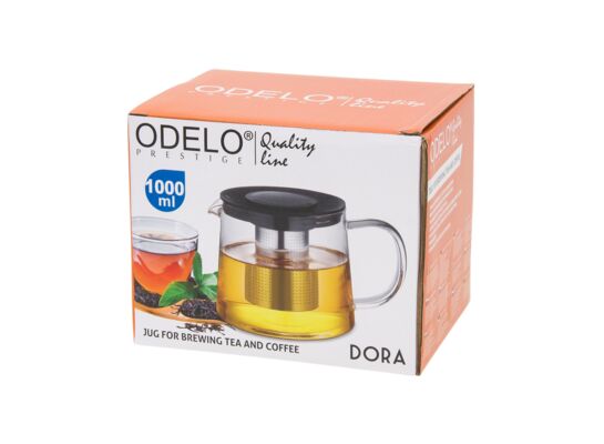 Dzbanek z zaparzaczem DORA 1000 ml