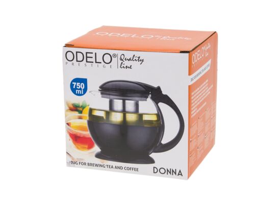 Dzbanek z zaparzaczem DONNA 750 ml