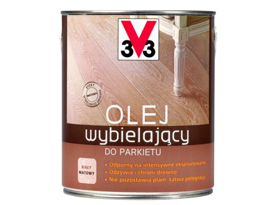 Olej wybielający do parkietu 1 l