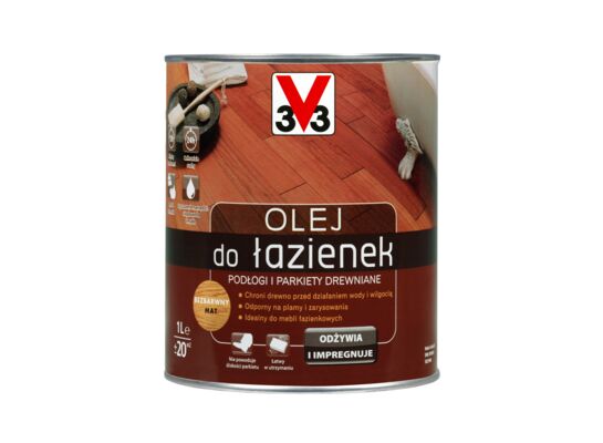 Olej do łazienek 1 l bezbarwny
