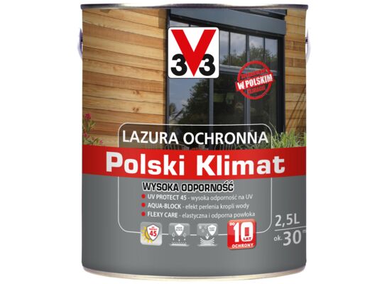 Lazura Polski Klimat 2,5 l dąb złocisty