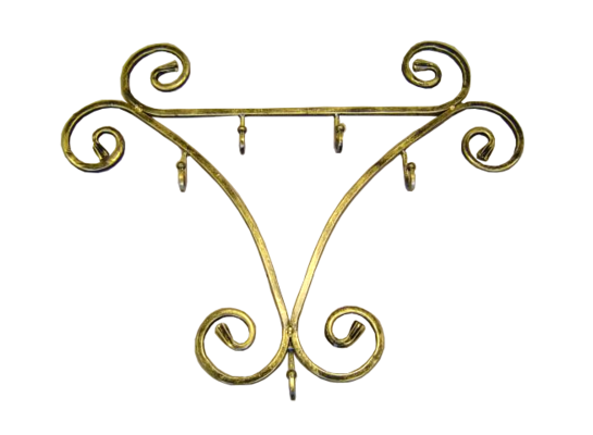 Wieszak na ubrania wiszący 90 x 60 cm