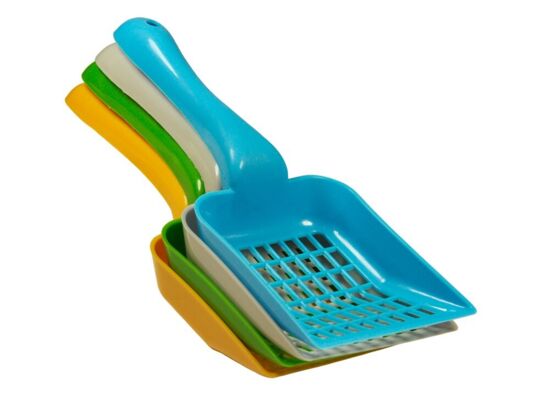 Łopatka do kuwety mix kolorów 26,5 cm