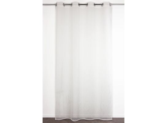 Firana Joene na przelotkach 140 x 240 cm biało-złota