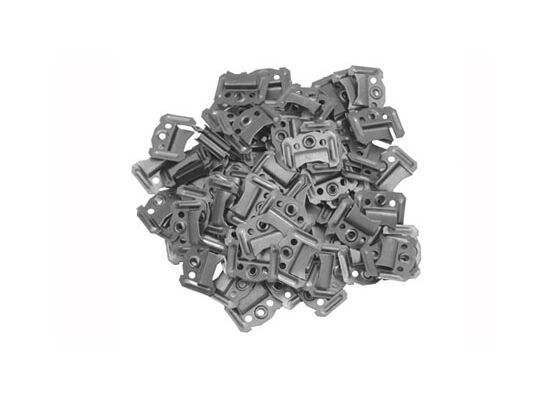 Klamry do paneli ściennych c - 1mm