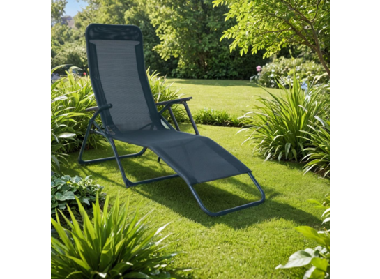 Leżak leniwiec grafit