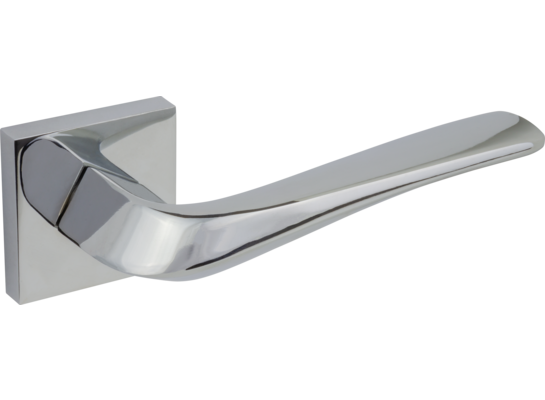 Klamka AMB CAVIOLA kwadratowy szyld chrom