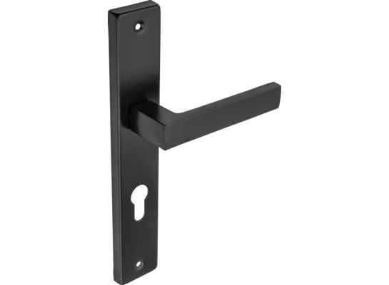 Klamka AMB CUBUS 72 WKL czarny mat