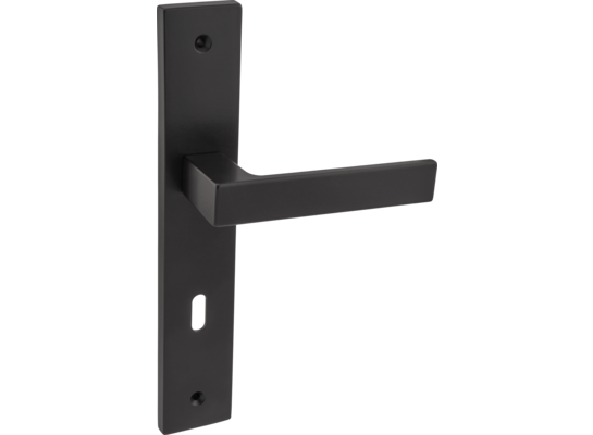 Klamka QUBE 72 KL czarny mat