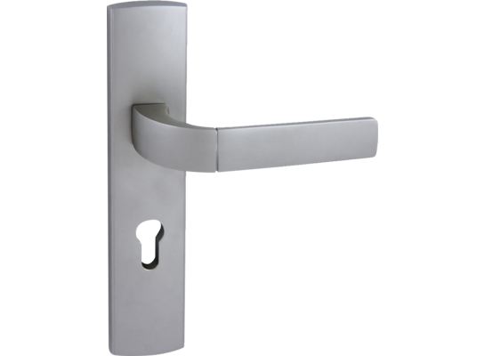 Klamka AMB zew FOCUS 72 WKL nikiel satyna