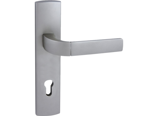 Klamka AMB zew FOCUS 90 WKL nikiel satyna