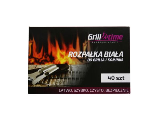 Rozpałka biała 40 kostek Grt