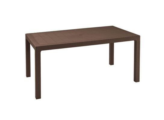 Stół Melody 160 x 94 x 74 cm brązowy