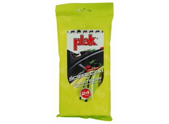 Chusteczki do plastiku owoce leśne Plak