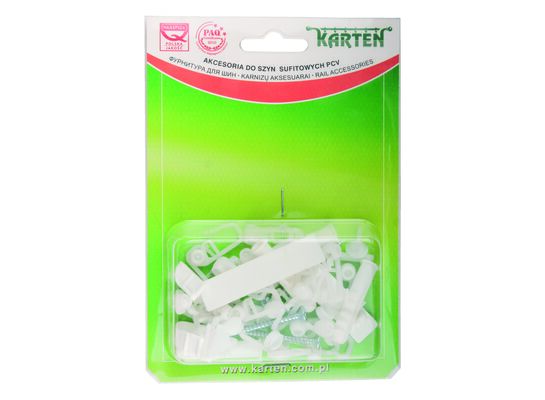 Akcesoria do szyn sufitowych z agrafką KM II 2.5