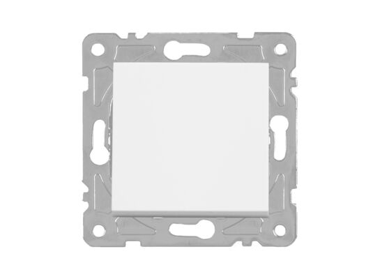 Włącznik krzyżowy biały QUAD