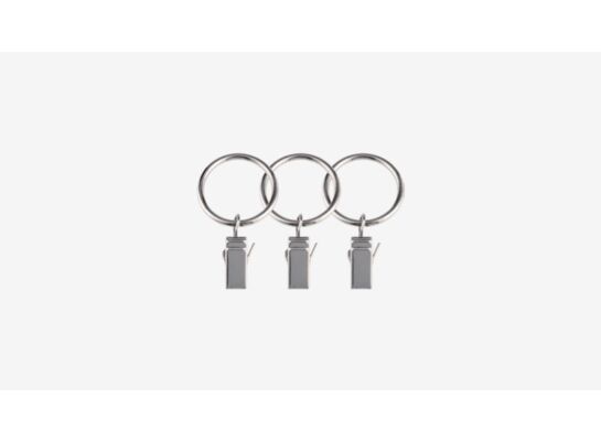 Kółko z żabką 16 mm stal szlachetna 10 szt.