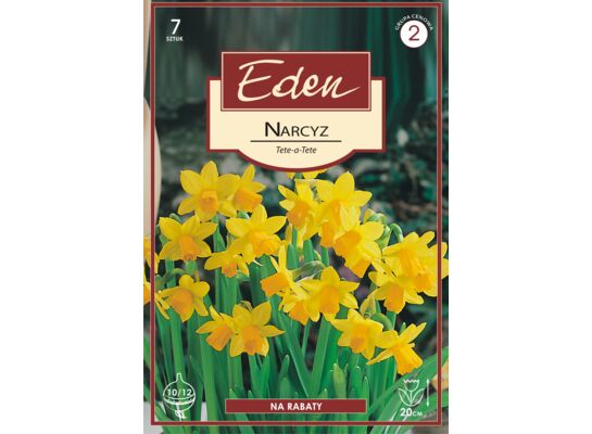 Narcyz botaniczny Tete a tete 7 sztuk Eden