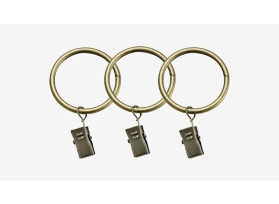 Kółko z żabką 16 mm antyk N 10 szt.