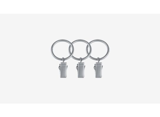 Kółko z żabką 16 mm chrom-mat N 10 szt.