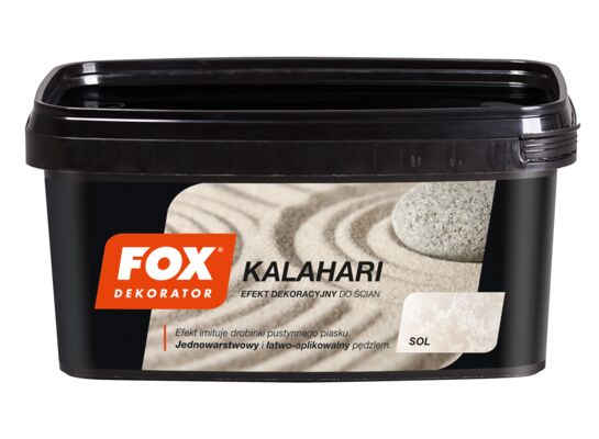 Farba dekoracyjna KALAHARI sol 1 l FOX