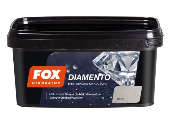 Farba dekoracyjna DIAMENTO mars 1 l FOX