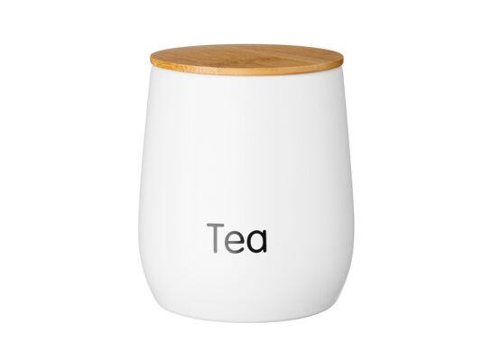 Pojemnik okrągły MONACO TEA biały