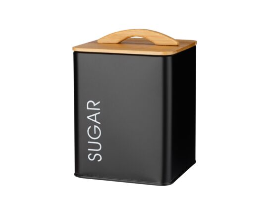 Pojemnik kwadratowy MONACO SUGAR czarny