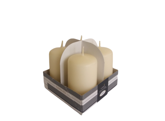 Świeca klasyczna pieńkowa 70/40 lakier ecru