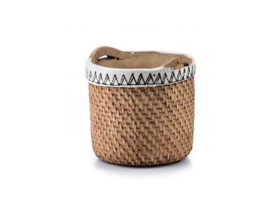 Osłonka ROSITA 17 x 17 cm brązowa