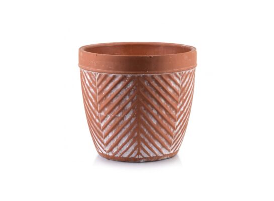 Osłonka ROSITA 24 x 22 cm brązowa