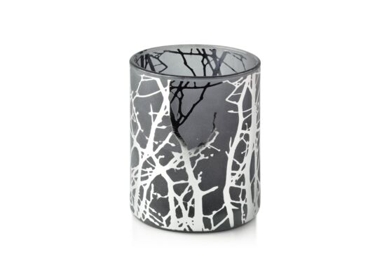 Świecznik ODETTE SILVER 8,8 x 10 cm