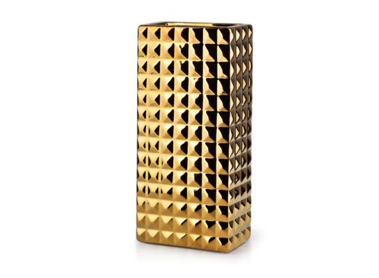 Wazon KALIANI GOLD 14,5 x 8,5 x 30 cm