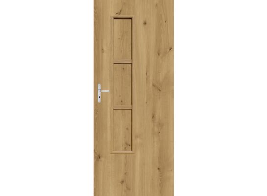 Drzwi wewnętrzne ZETA DĄB GÓRSKI pełne 80P