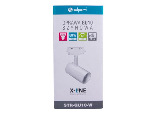 Reflektor szynowy GU10 biały X-LINE