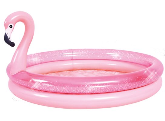 Basenik brokatowy flaming Ø99 cm