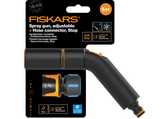 Regulowany pistolet zraszający 13 mm FISKARS